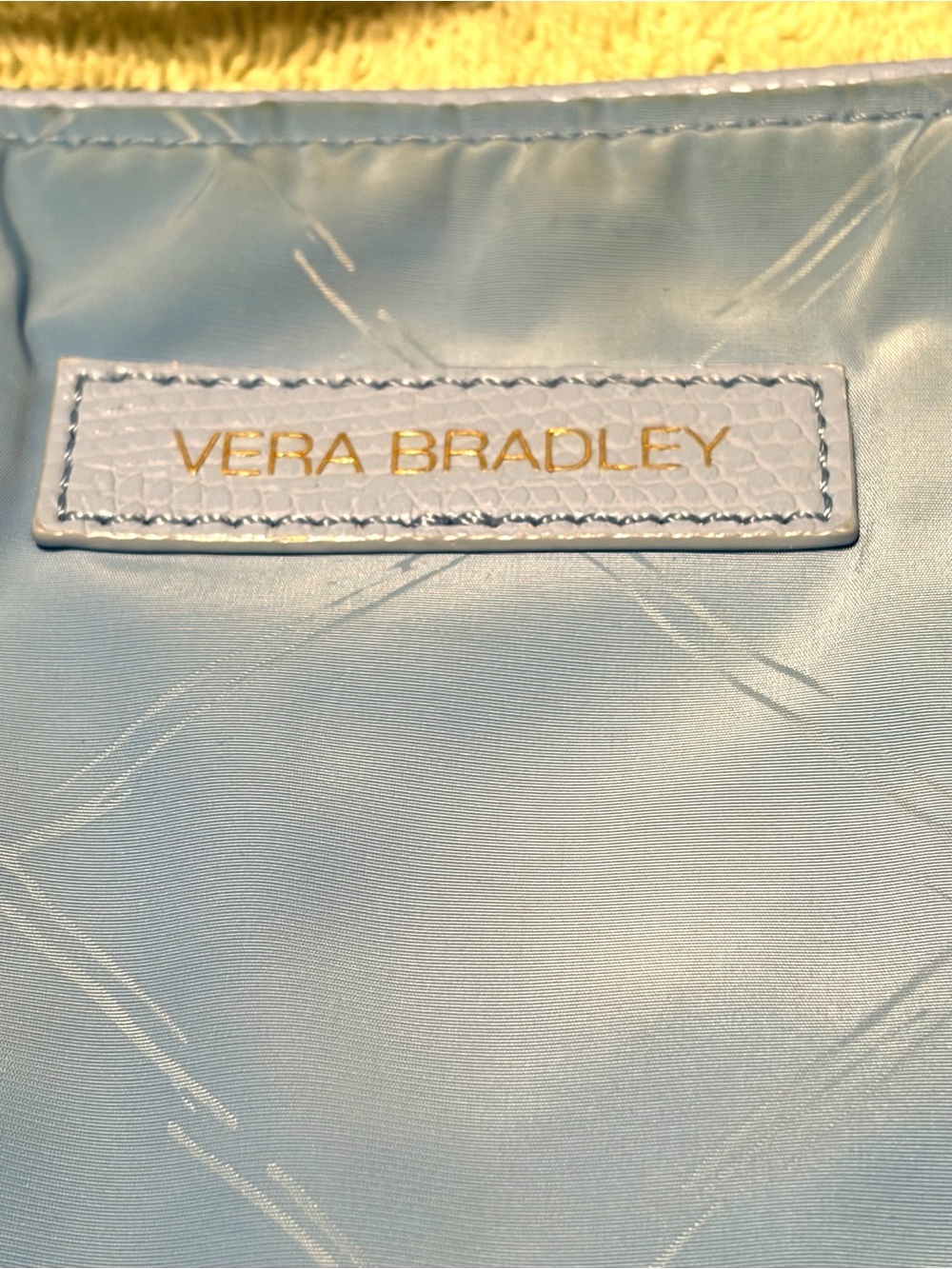 Vera Bradley Light Blue Satin-Style Kids Dress